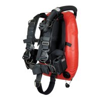 DIVE1 F35 Jacket - Soft Backplate System Marine Fabric Rot