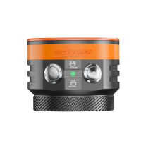 OrcaTorch FlexDive Handheld Tauchlampe - Dual-Beam