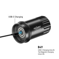 OrcaTorch FlexDive Handheld Tauchlampe - Dual-Beam
