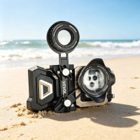 Divevolk - SeaTouch 6 Pro - Expansions Clamp mit verstellbarem 67-mm-Adapterarm