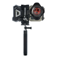 Divevolk - SeaTouch 6 Pro - Expansions Clamp mit verstellbarem 67-mm-Adapterarm