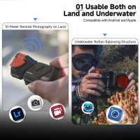 Divevolk - SeaTouch 6 Pro - Bluetooth Shutter – Unterwasser-Auslöser für SeaTouch 4 Max & 6 Pro