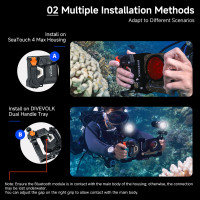 Divevolk - SeaTouch 6 Pro - Bluetooth Shutter – Unterwasser-Auslöser für SeaTouch 4 Max & 6 Pro