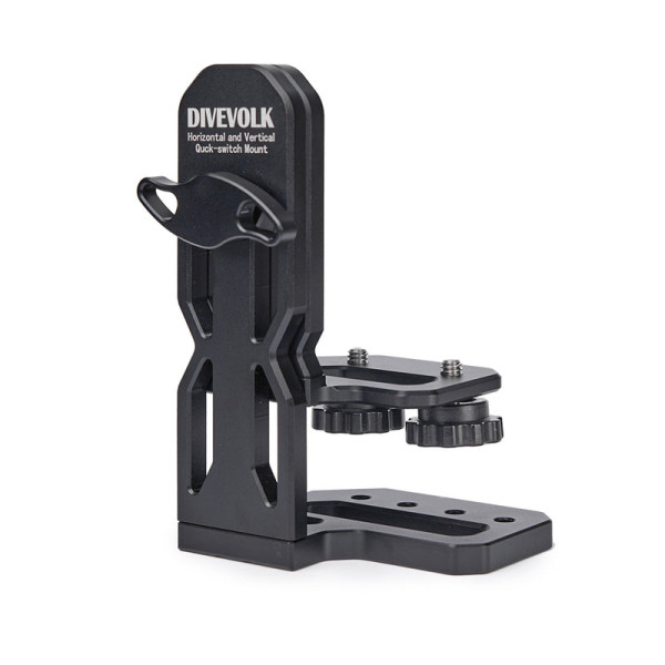 Divevolk – Horizontal- & Vertikal Quick-Switch Mount