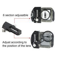 Divevolk - SeaTouch 4 Max - Expansion Clamp mit 67mm Lens Adapter